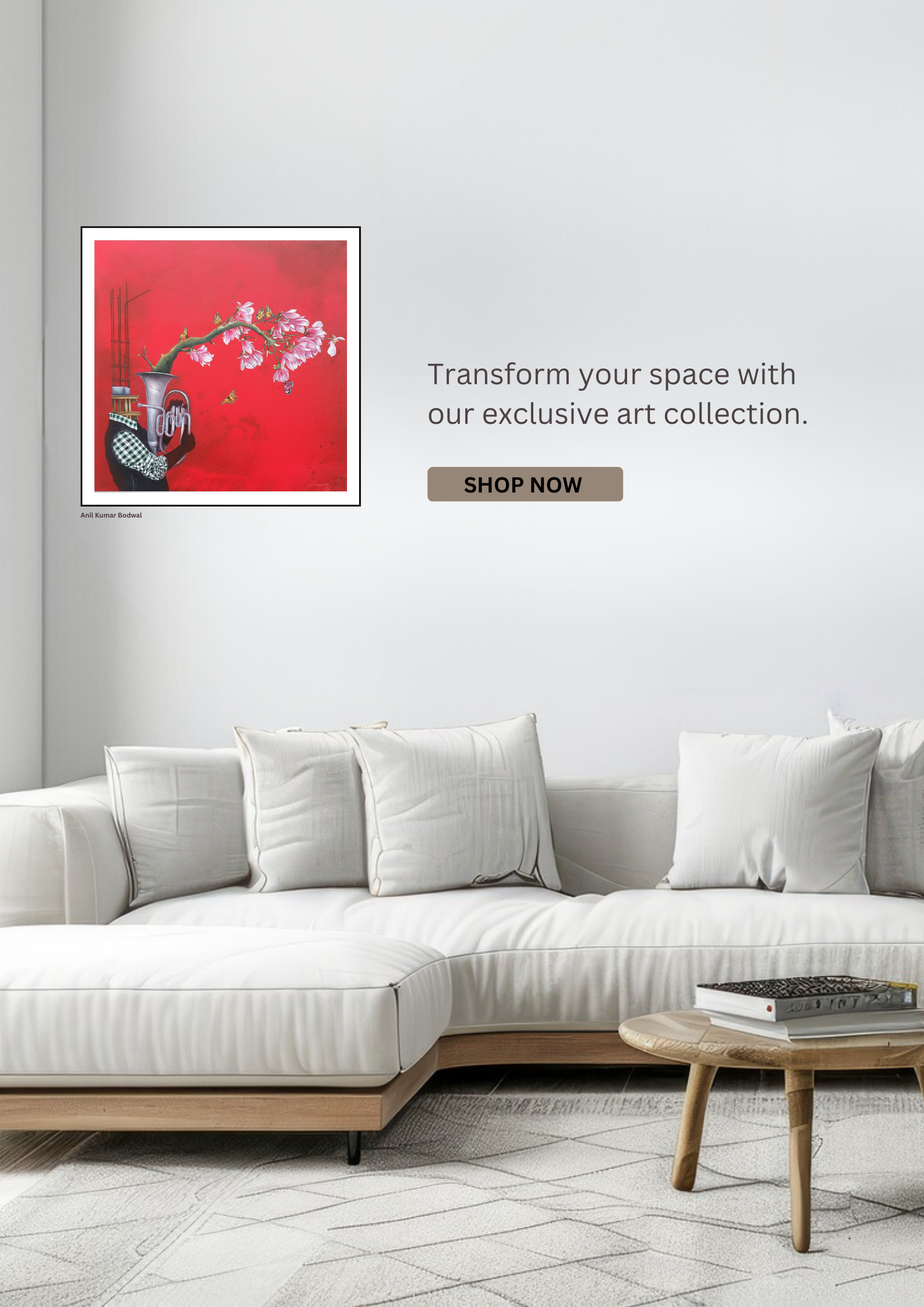 Transform your space with our exclusive art collection