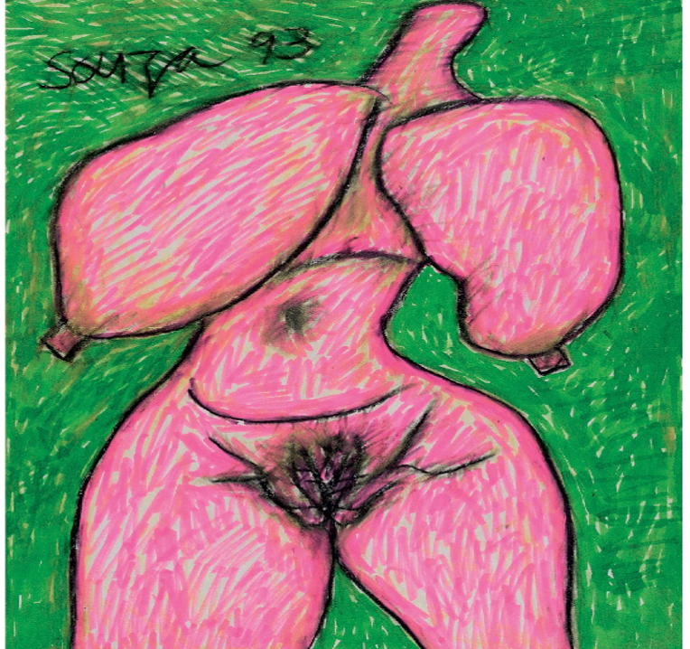 Untitled (Standing nude)