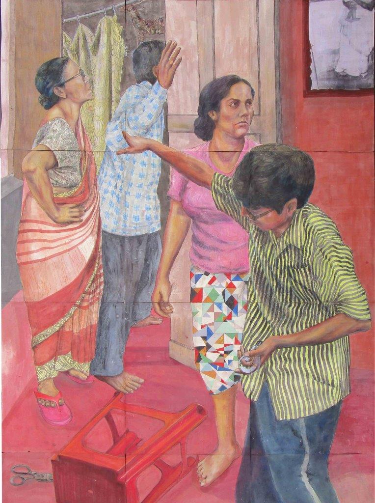 Domestic Scene With a 200 Watt Bulb