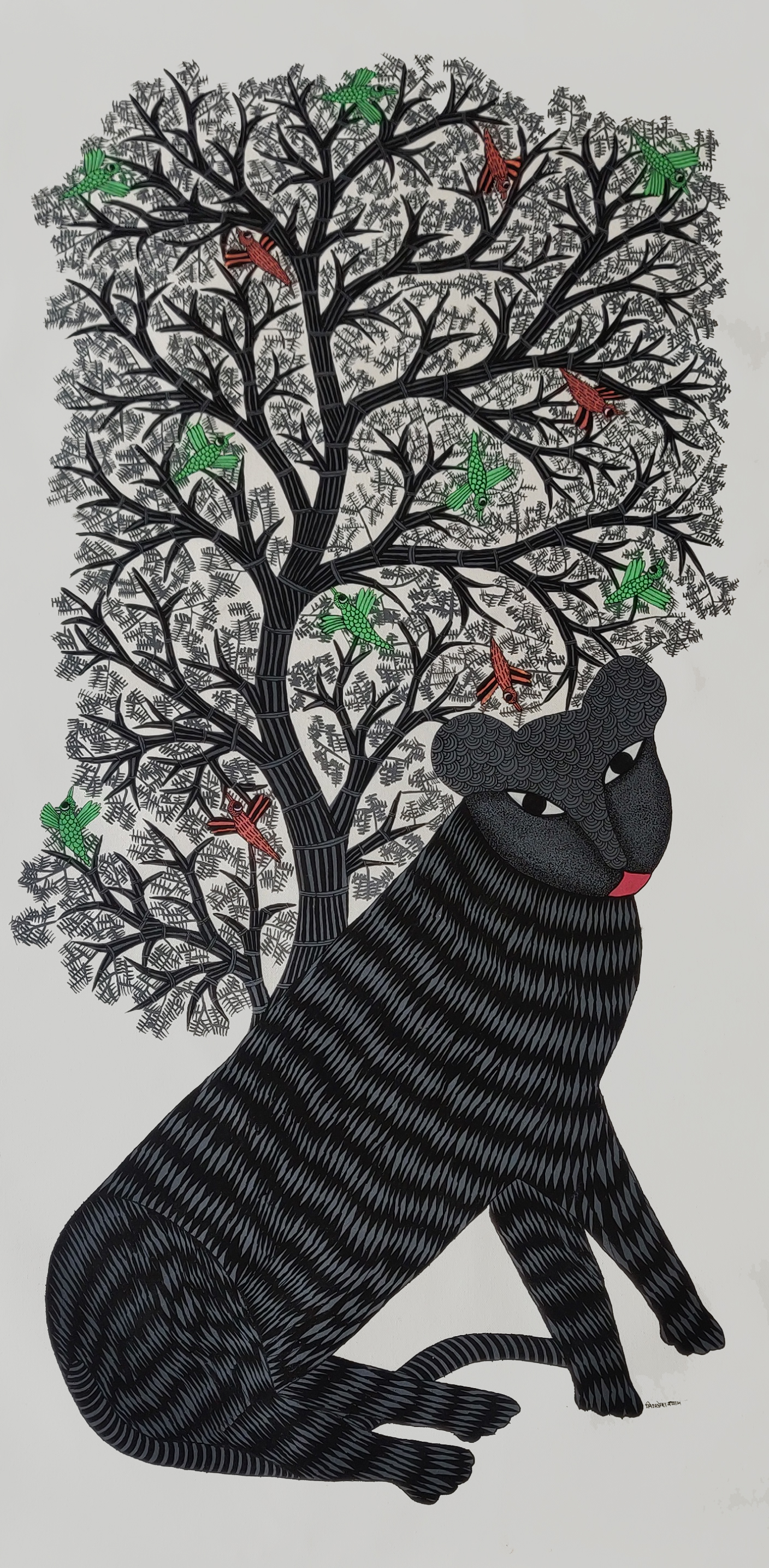 Untitled (Black Tiger)