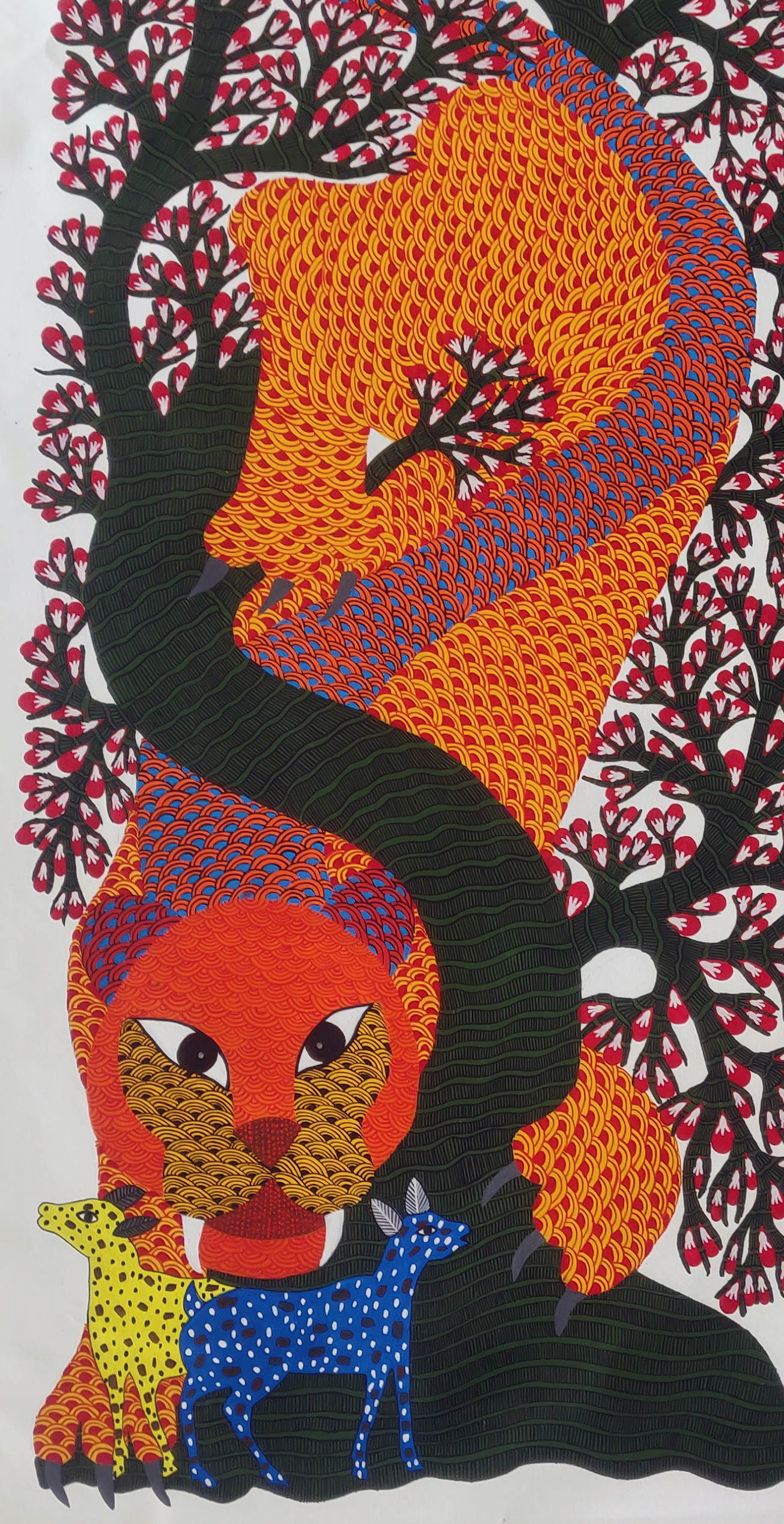 Untitled (Animals and Tree)