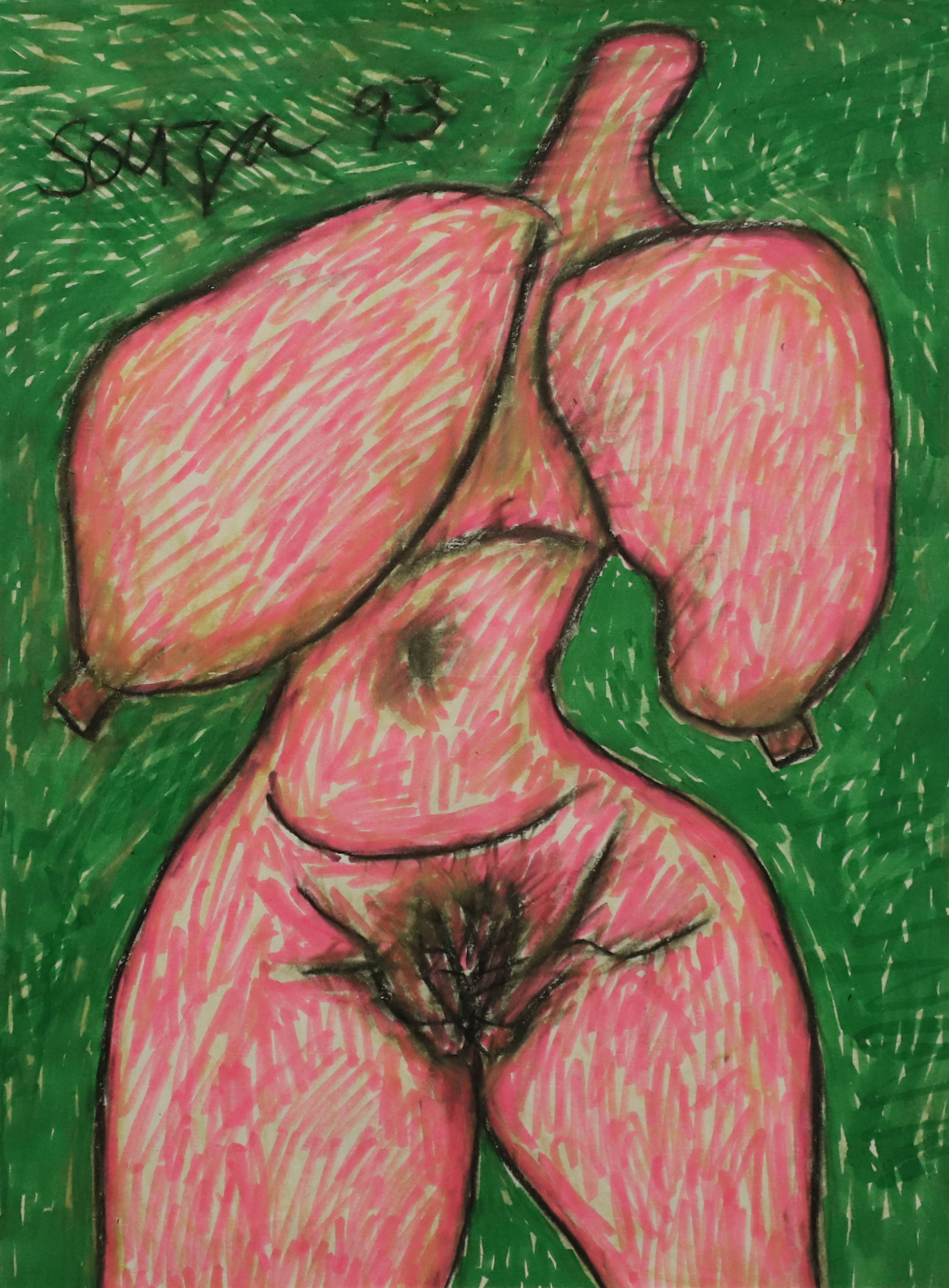 Untitled (Standing Nude)