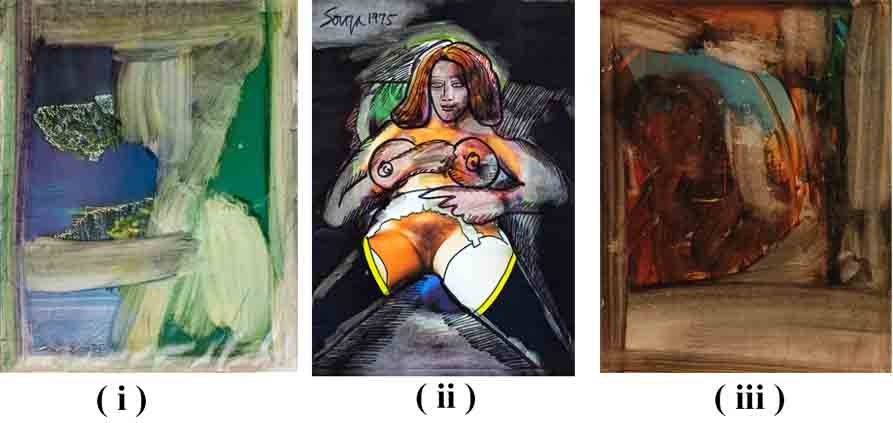 (i) Landscape Through Window,  (ii) & (iii) Untitled