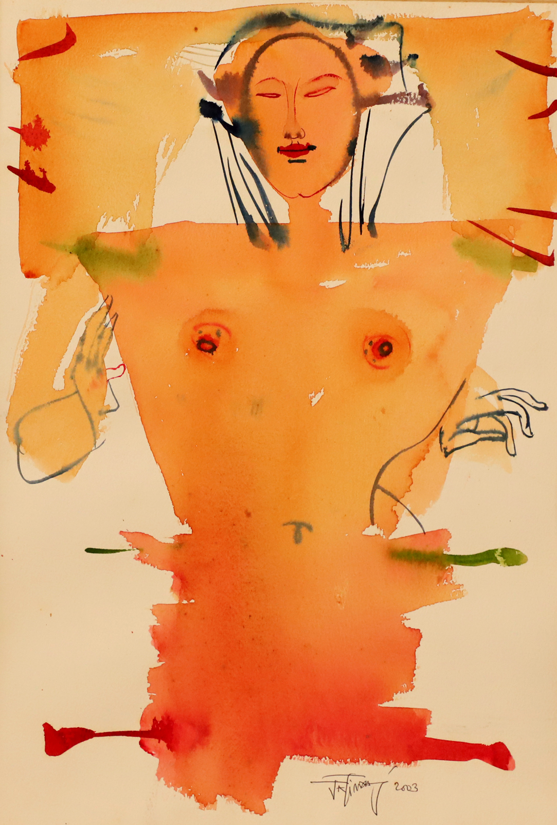 Contemplative Torso